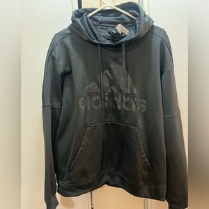 adidas Exult Logo Men's Hoodie BS2961 - Black